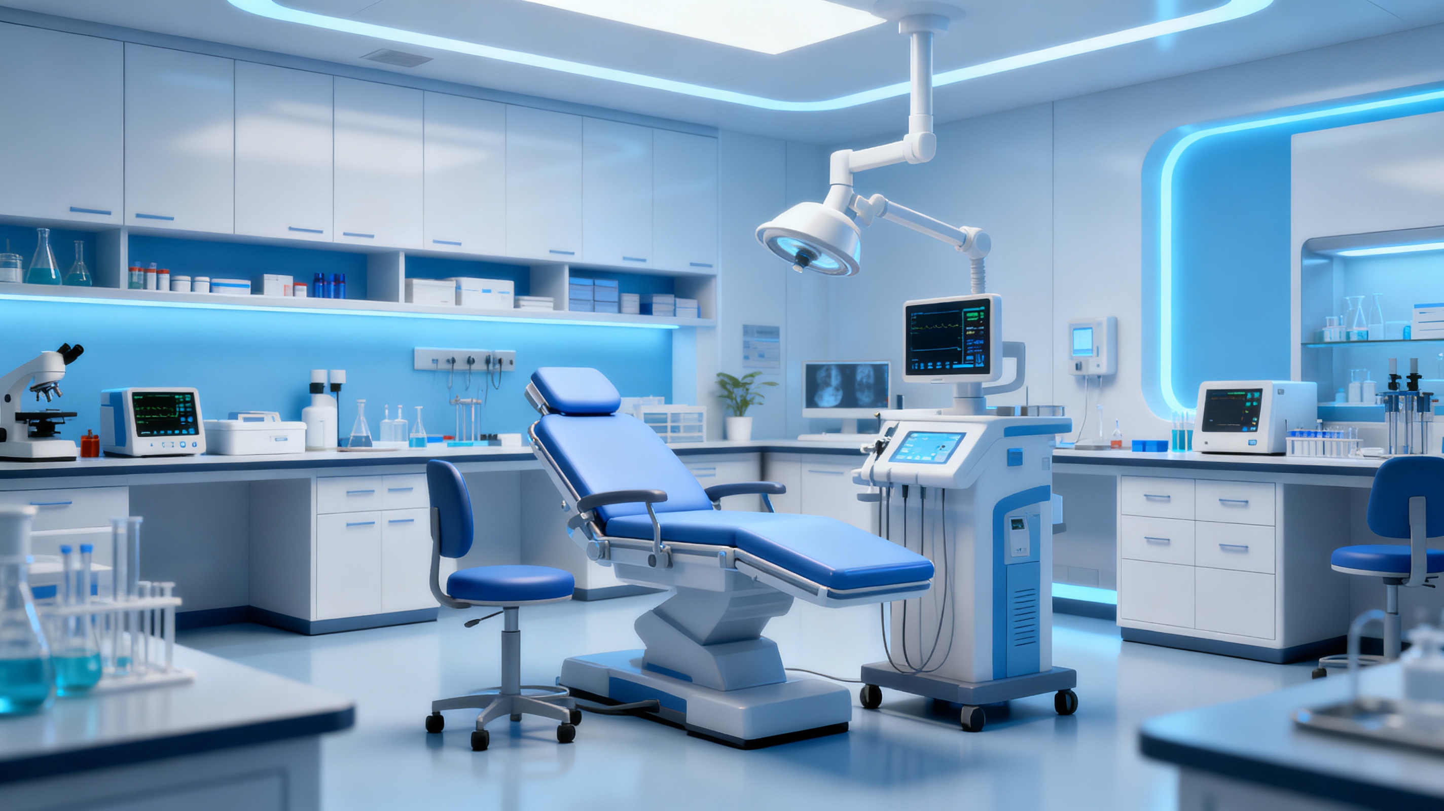 辅助生殖实验室与医疗技术展示
